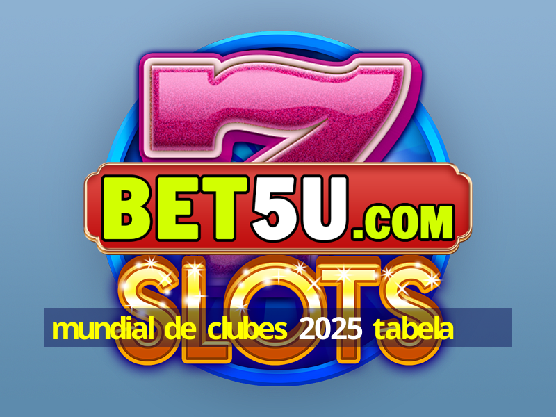 mundial de clubes 2025 tabela